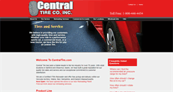 Desktop Screenshot of centraltire.com